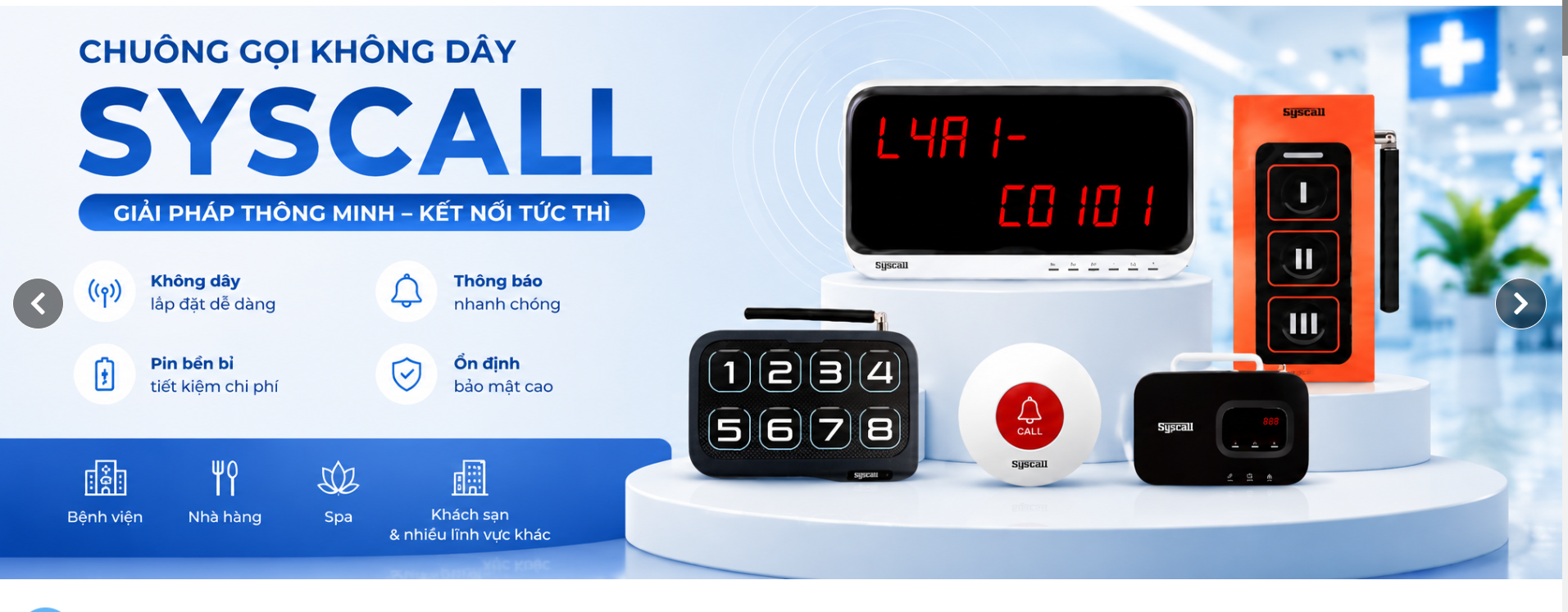 Hệ thống Syscall cho bệnh viện